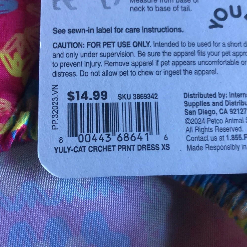 NWT the Hippie Kitten Dress XS